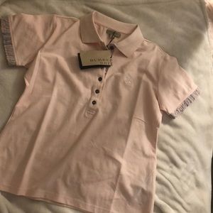 Light pink Burberry shirt